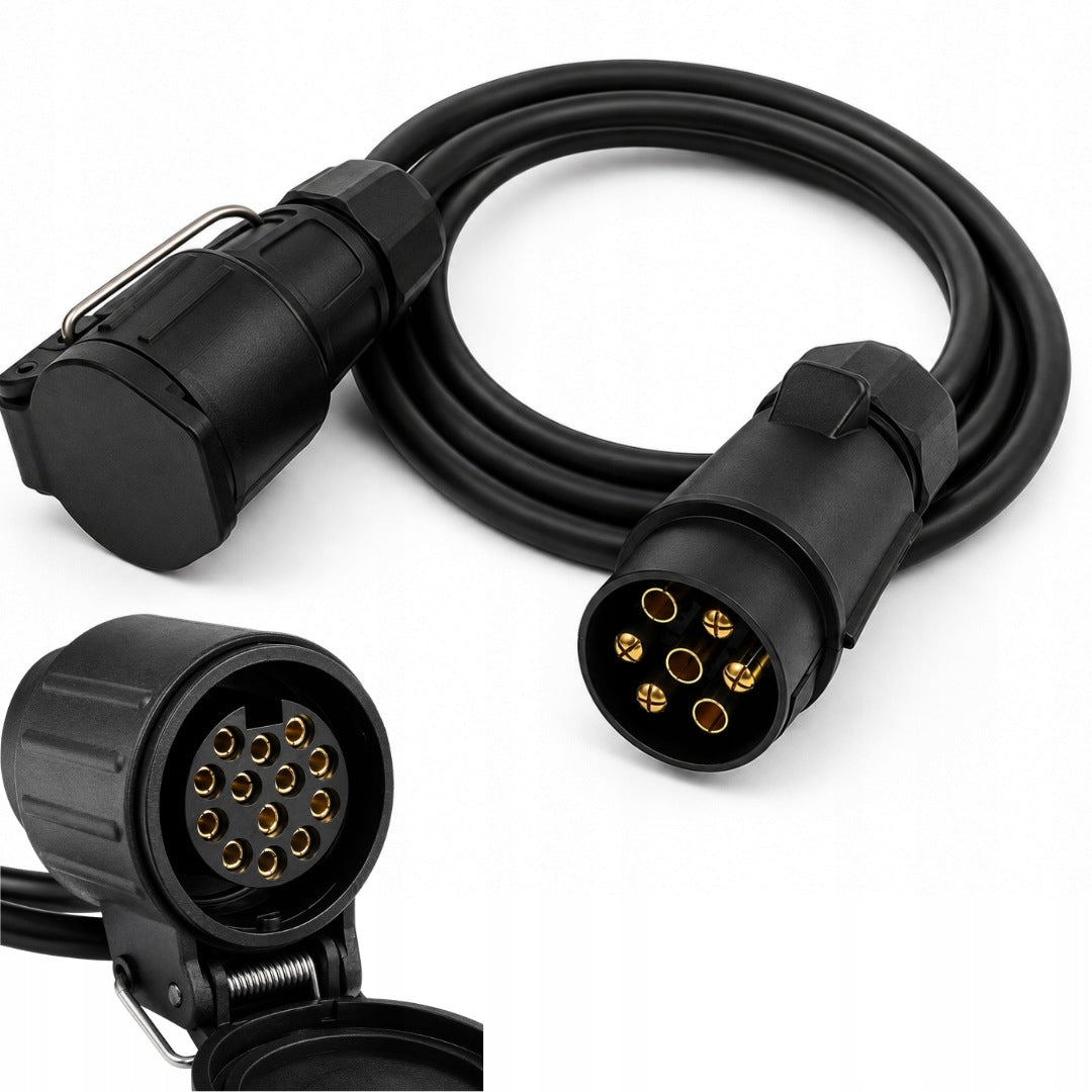 Trailer adapter 7-13 PIN cable 75cm reduction with cable