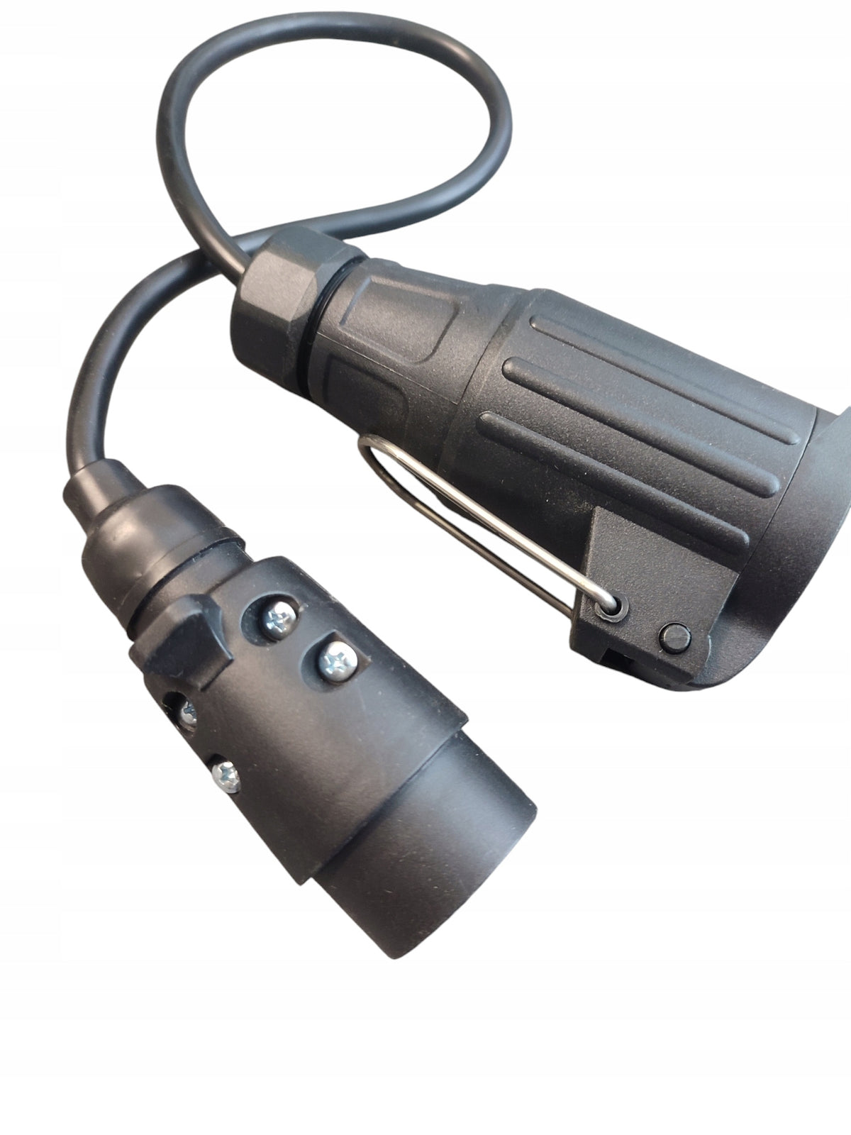Trailer socket adapter 7 to 13 pin with cable 0,75m Adapter 7/13 HAK Packaging status original