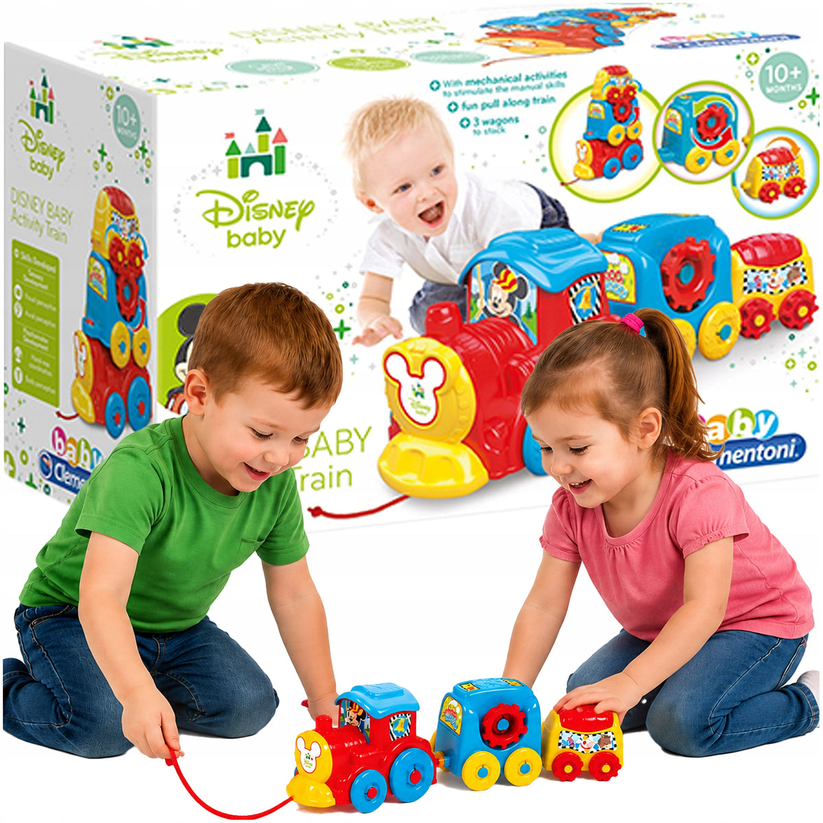 Train Baby Disney Toddler Toys Educational Locomotive Set Vehicle