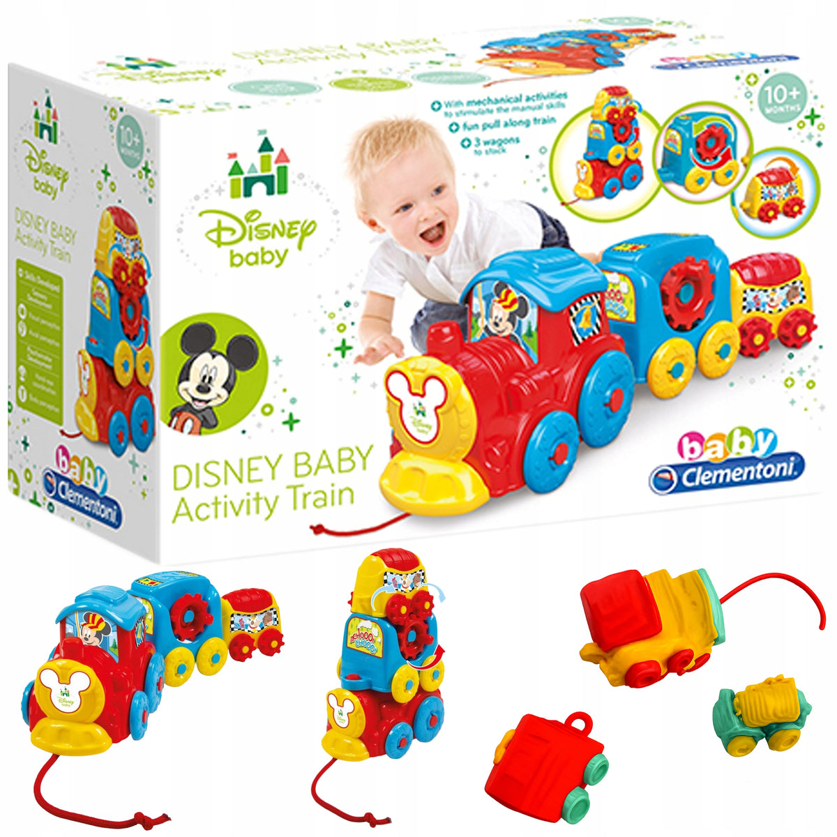 Train Toy Baby Disney Educational Toys SCIENCE Toy For Baby Packaging status original