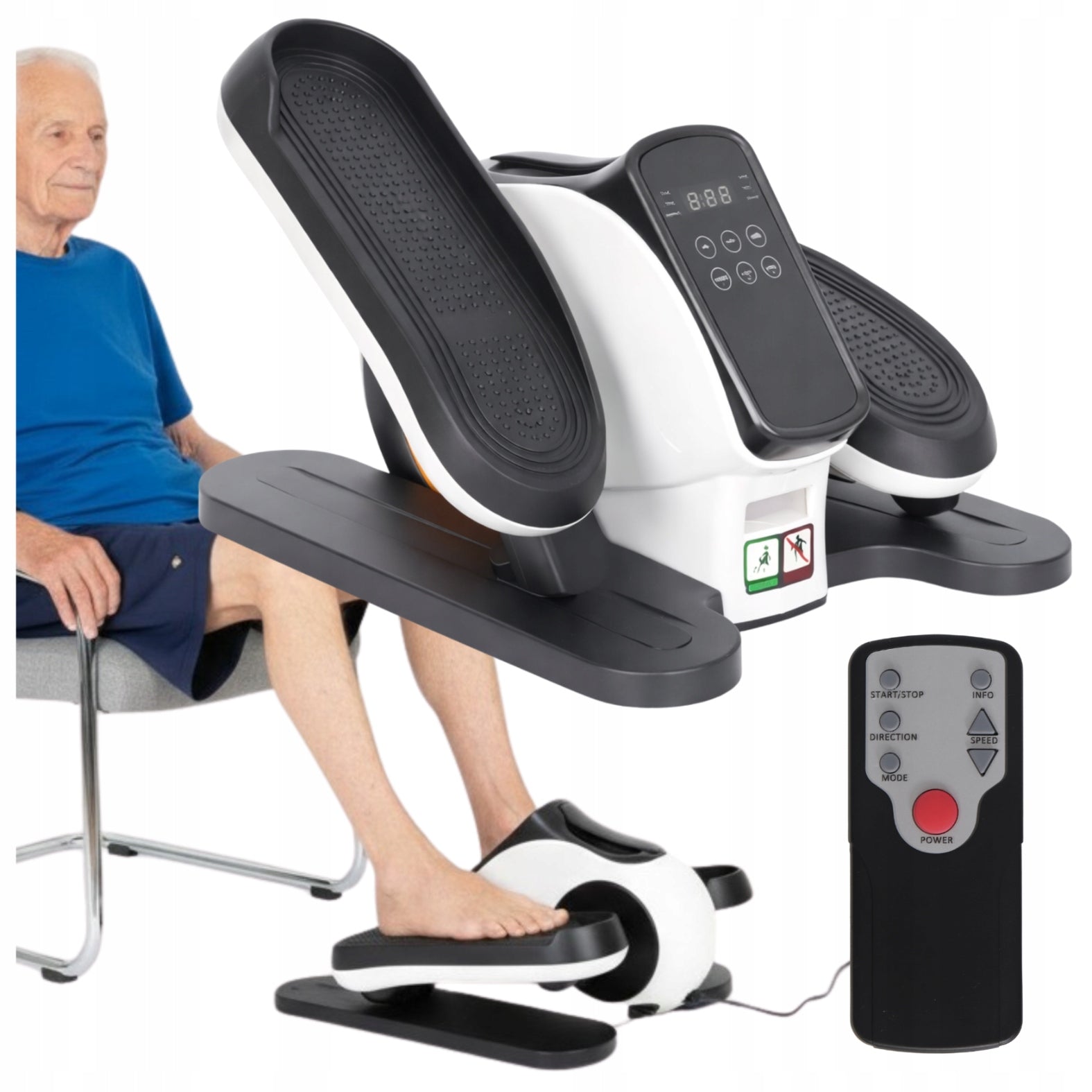 Trainer rotor rehabilitation legs electric exercise bike under desk Brand Fit4Med
