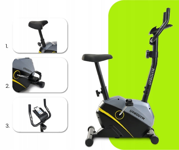 Training Bike Magnetic Stationary Bike for Exercise Oxygen Yellow Manufacturer code 5904906085428