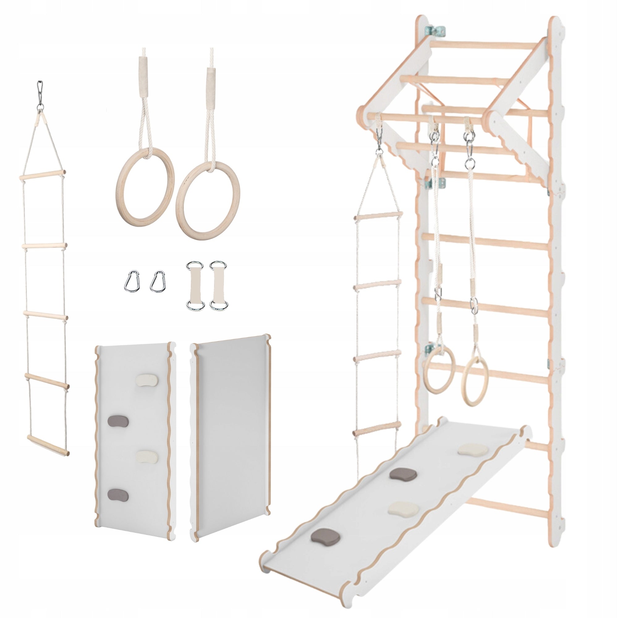Training Gymnastic Ladder+Gymnastic Wheels+Ladder +Slide