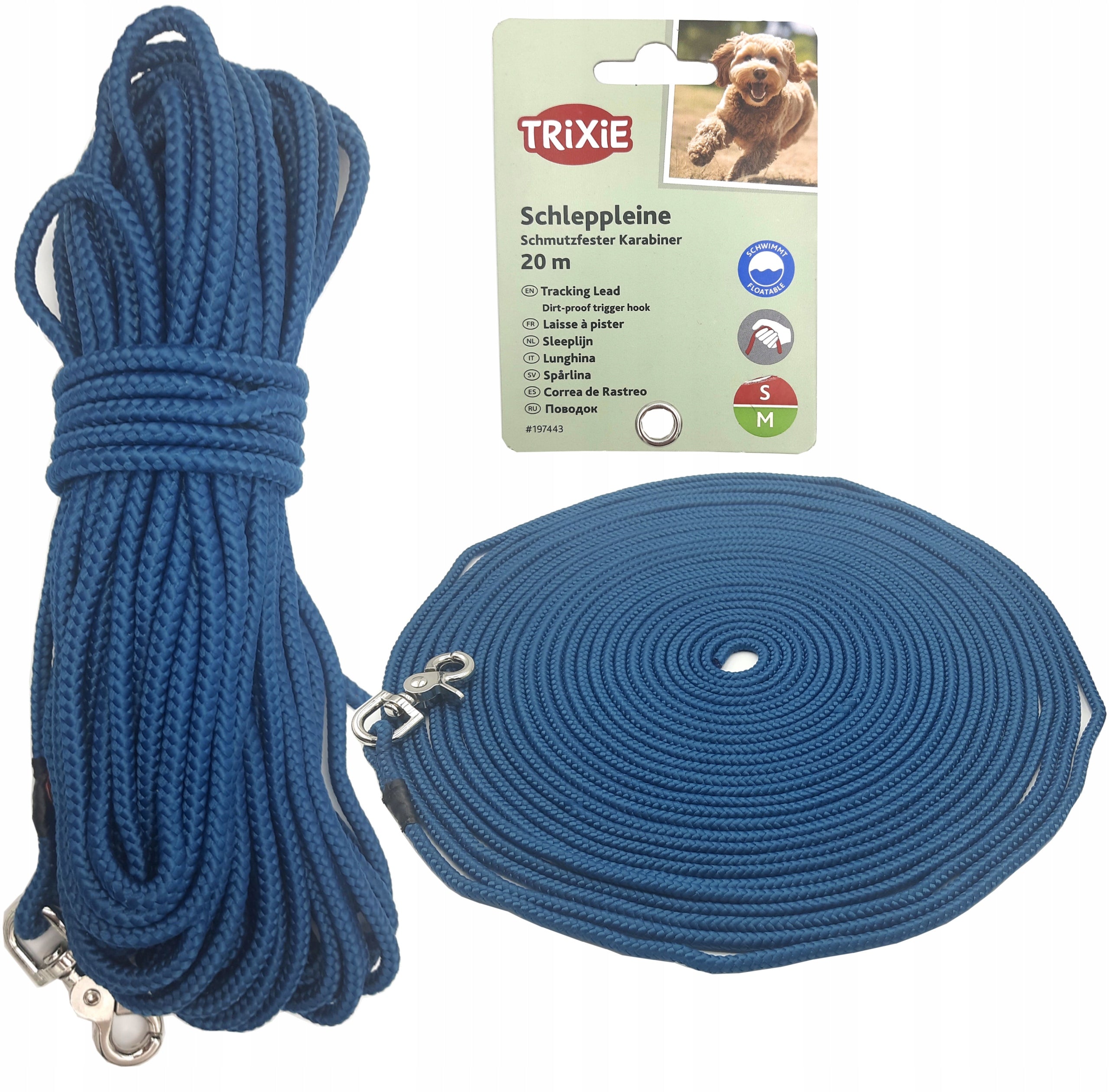 Training Rope for Dog Long Leash 6mm/20m TRIXIE