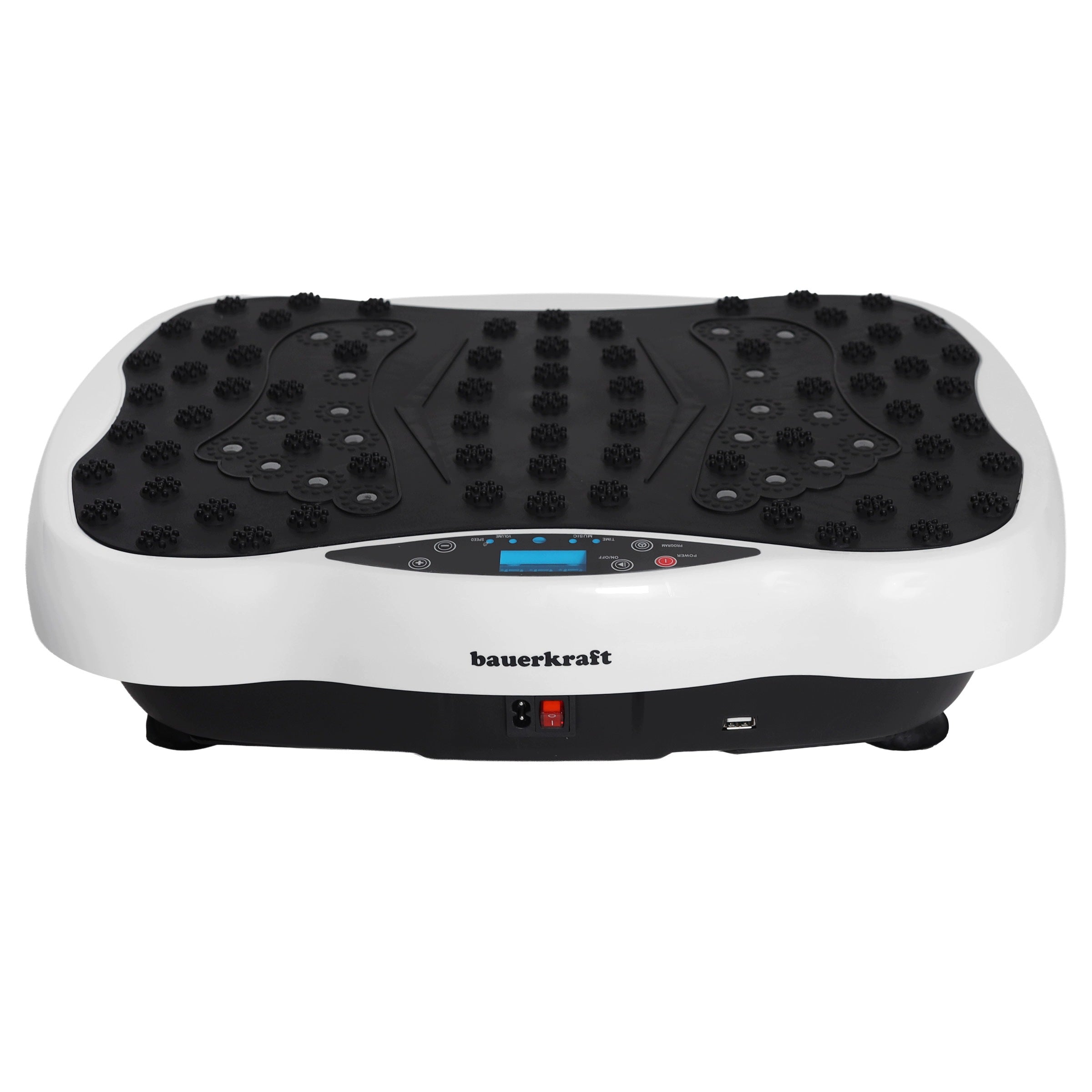 Training platform vibrating massager music Bauerkraft white Medical device no