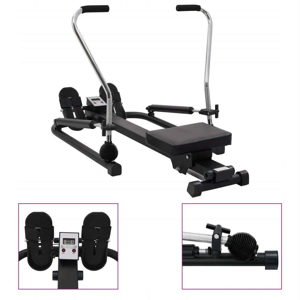 Training rowing machine with 5-stage hydraulic resistance Manufacturer code 92014
