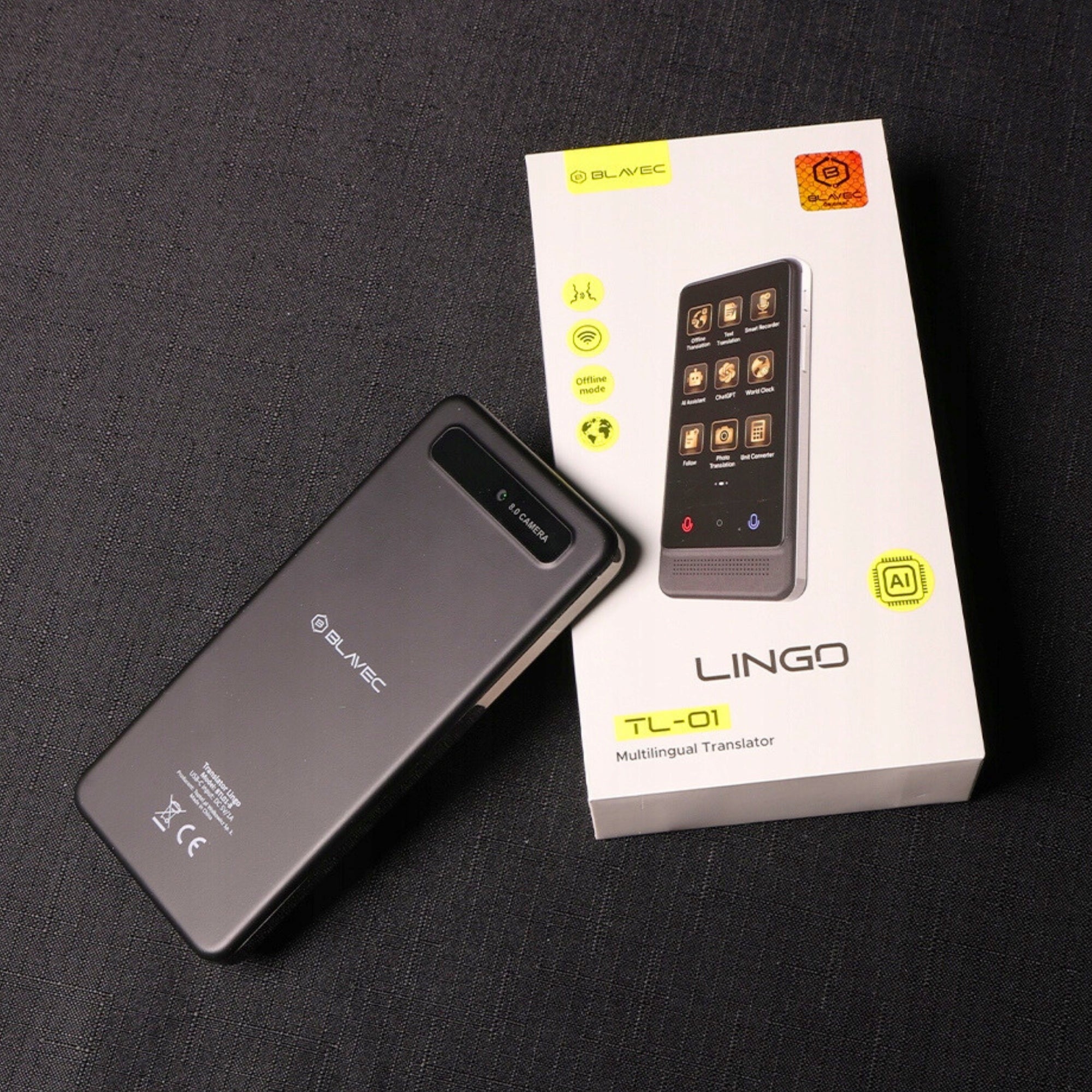 Translator Electronic AI without Internet Translator Speech Polish Offline Manufacturer code Blavec Translator TL-01