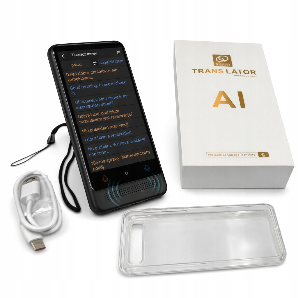 Translator - offline and online, pocket-sized in Polish wifi FREEBIE CASE
