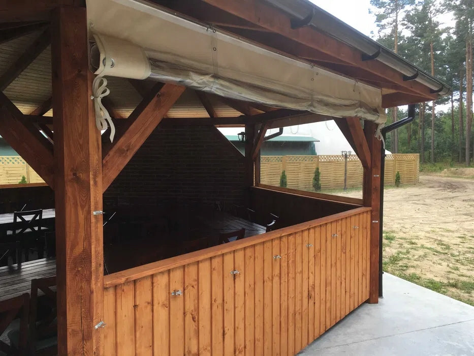 Transparent Tarpaulin, PVC Tarpaulin, Terrace and Gazebo Cover Manufacturer code Dobry Mebel DM