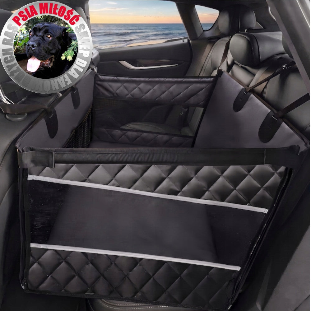 Transport Mat Psia Miłość – MAKSIU black with padded bottom 1/2couch Manufacturer code PM-M-032-MAKSIU