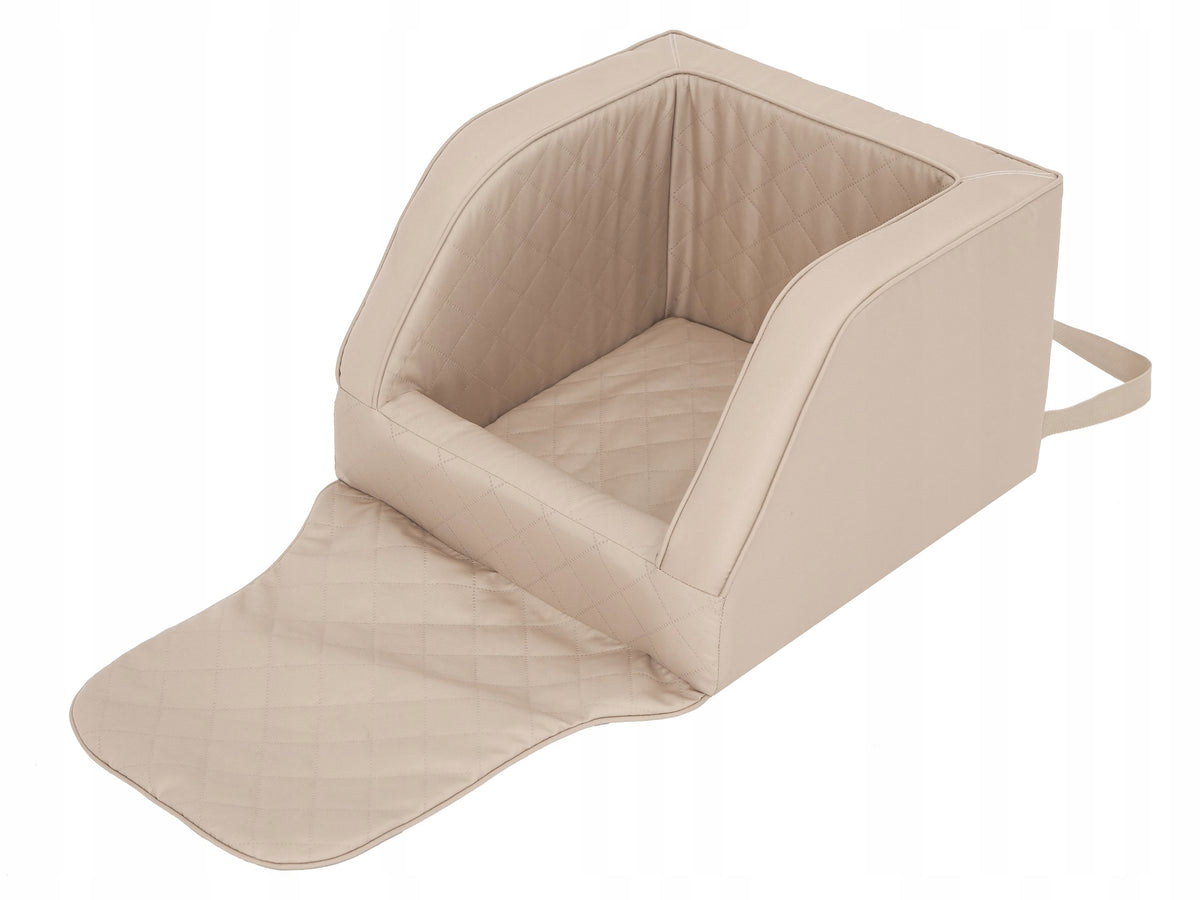 Transport seat for dog or cat to car with clasp 46x46cm