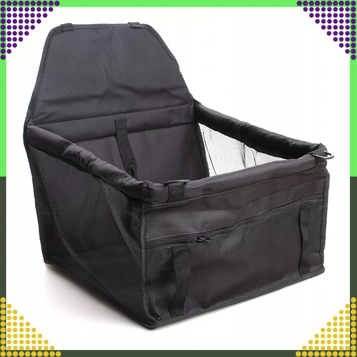 Transporter / car seat for dog, cat black 40 x 30 x 25 cm Manufacturer code RC-K-841