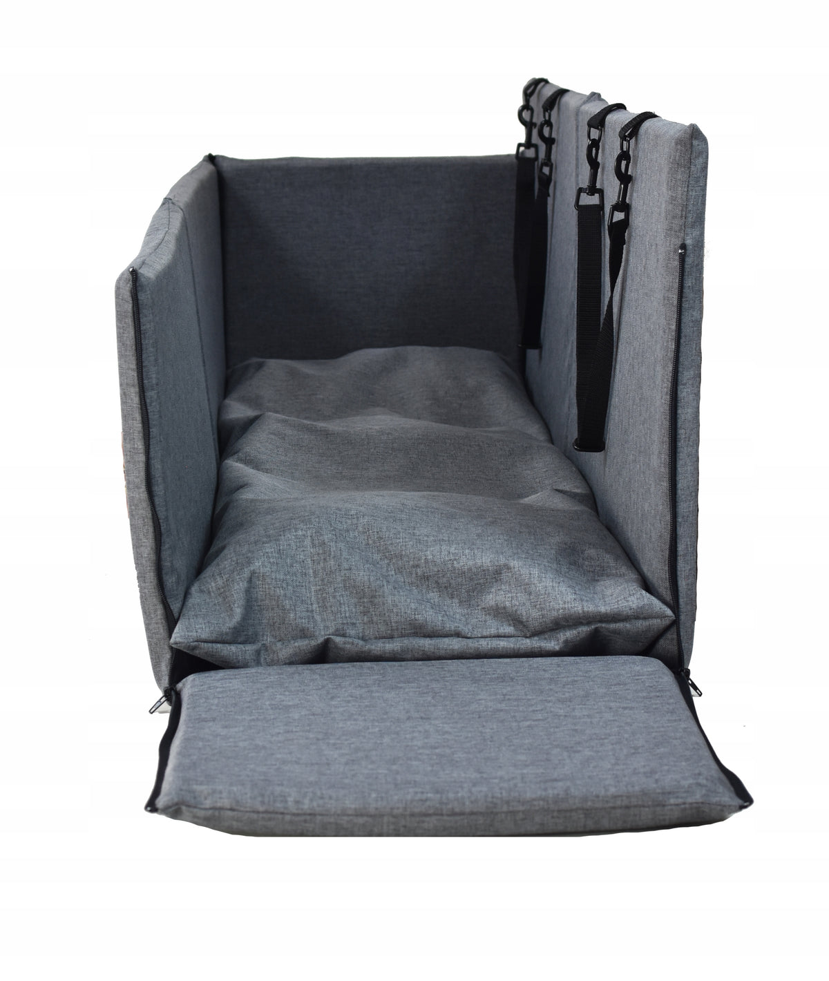 Transporter for a large dog to the car for rear seats or a large trunk