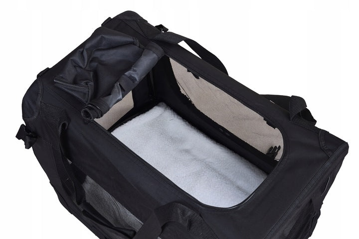 Transporter for dog cat rabbit carry bag S 34x50x36 cm black Packaging status original
