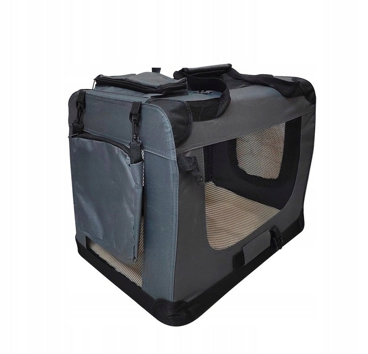 Transporter for dog cat rabbit carry bag S 34x50x36 cm grey Packaging status original