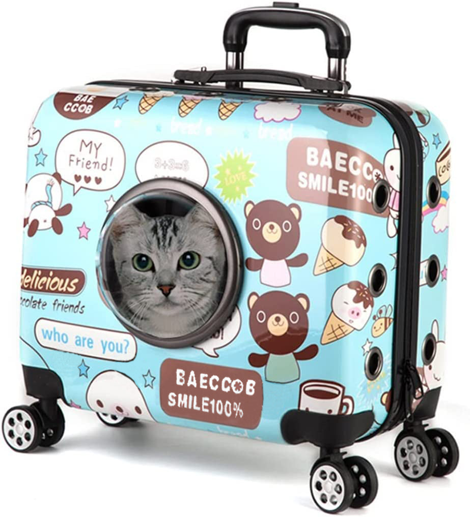 Transporter on wheels for cat / dog suitcase I208 Brand K&M