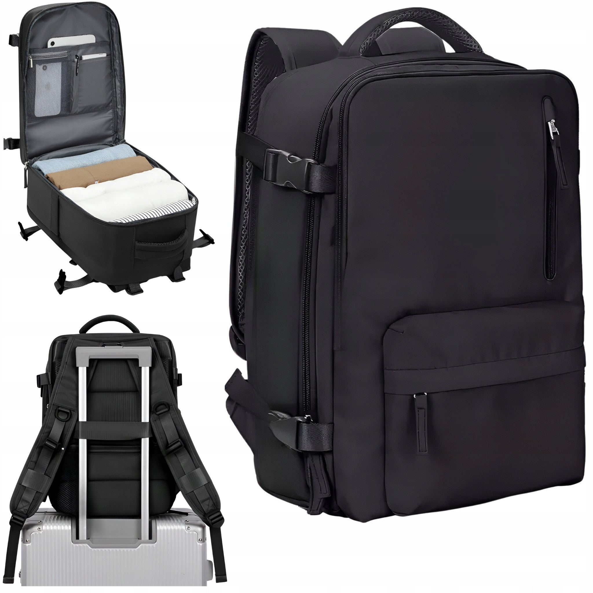 Travel Airplane Backpack 40x20x25 STRONG RYANAIR Hand Luggage Cabin