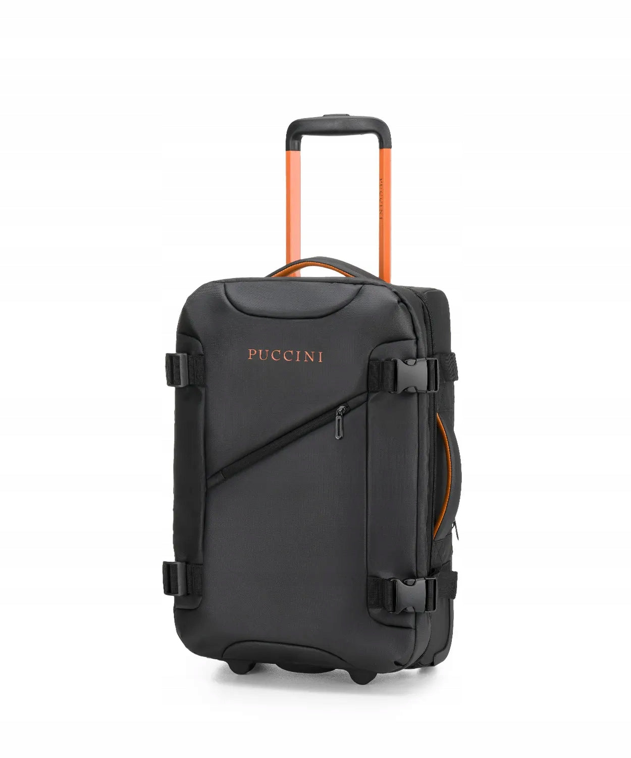 Travel Cabin Suitcase Soft Backpack Function PUCCINI Black EM50249C-1