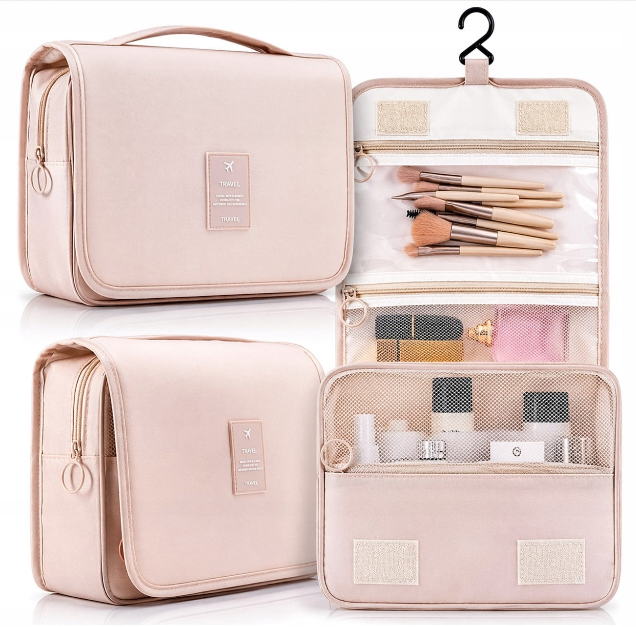 Travel Cosmetic Bag Organizer Hanging Large