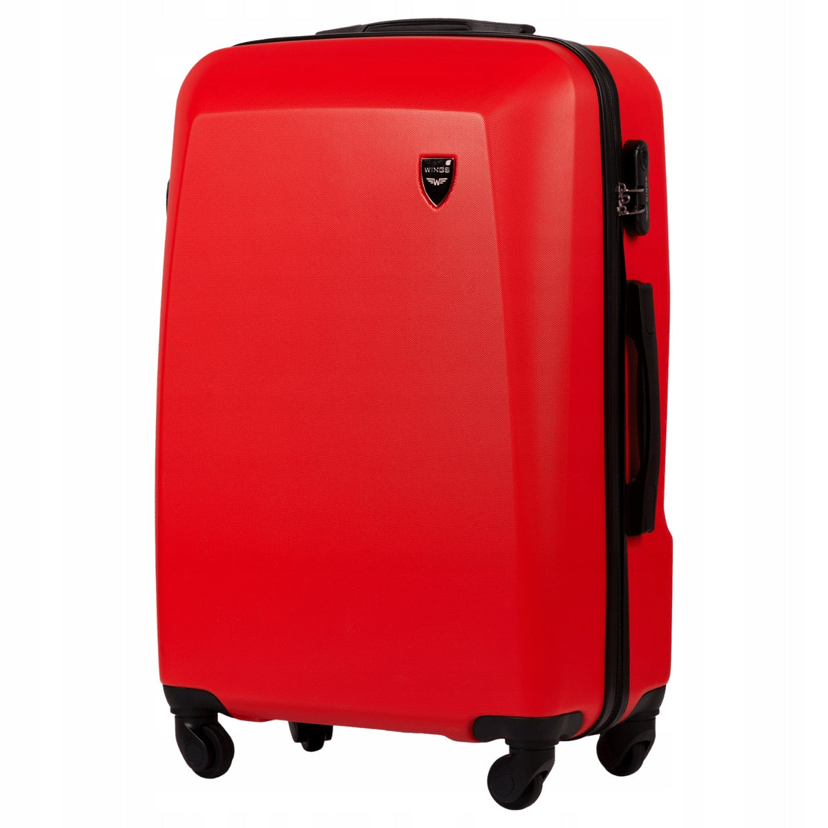 Travel Suitcase Luggage Shipped with ABS+ Combination Lock Medium 4 Wheels WINGS EAN (GTIN) 5905947763047