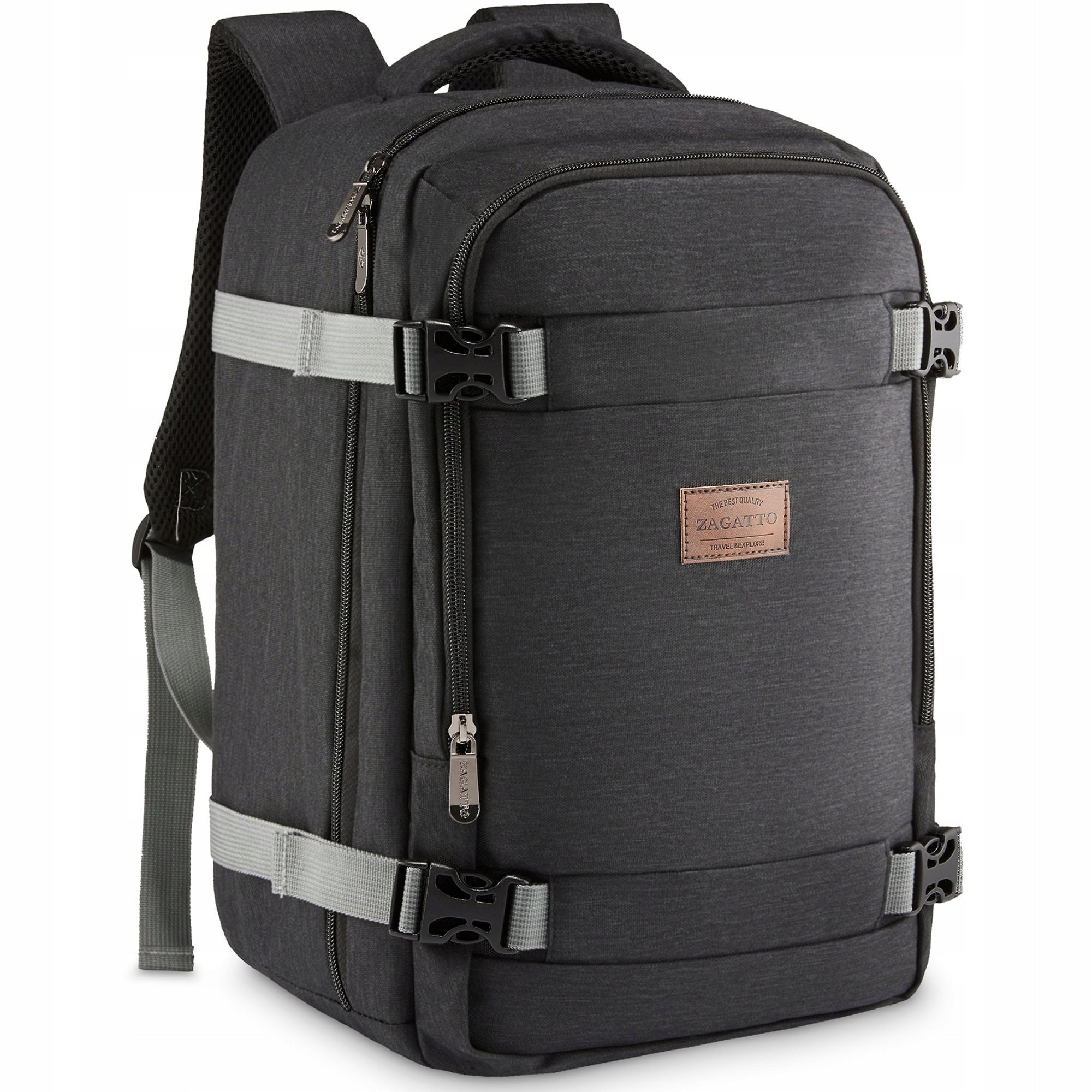 Travel backpack 40x25x20 for airplane RYANAIR light carry-on luggage ZAGATTO