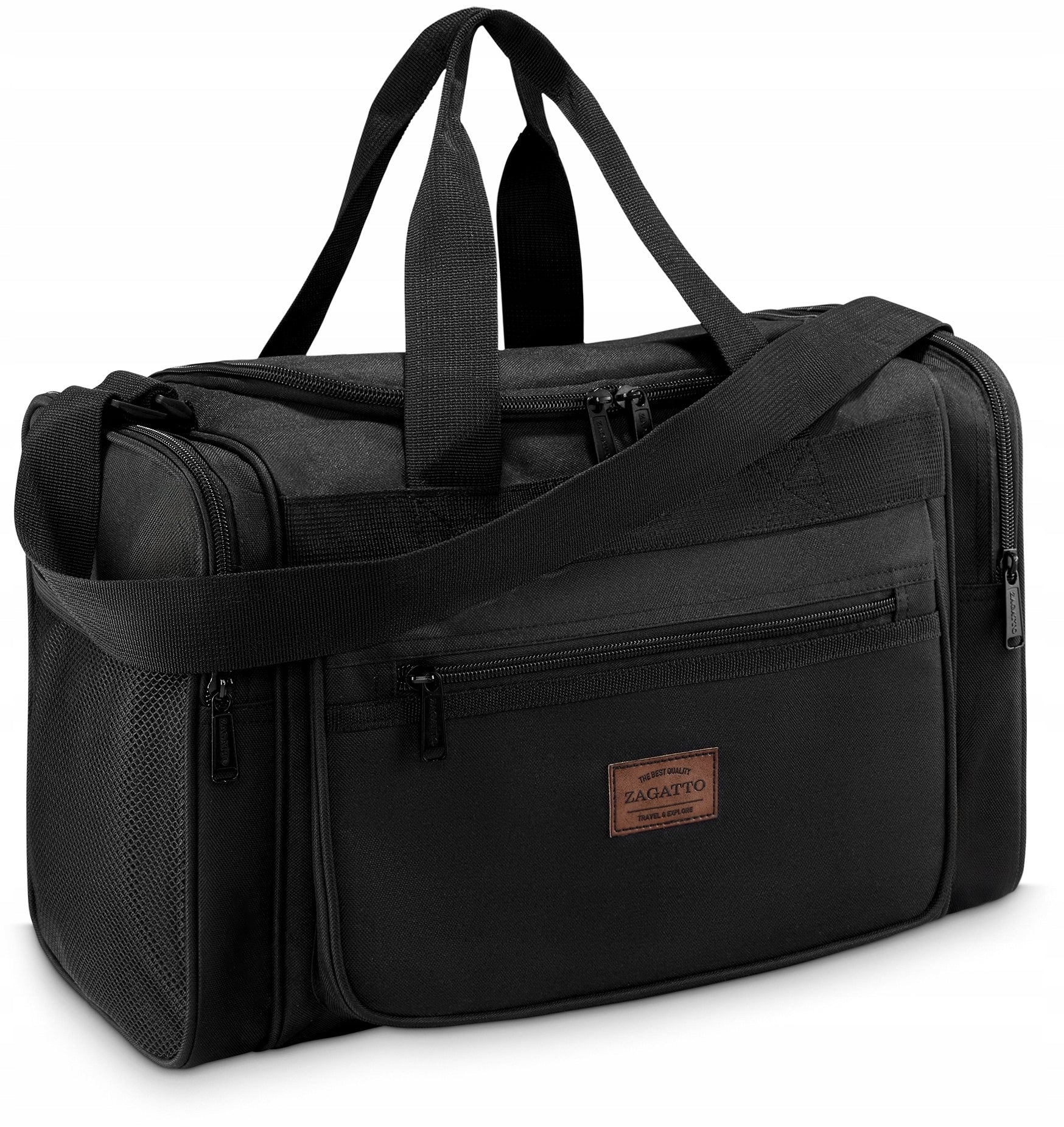 Travel bag 40x20x25 for airplane RYANAIR WIZZAIR carry-on luggage ZAGATTO