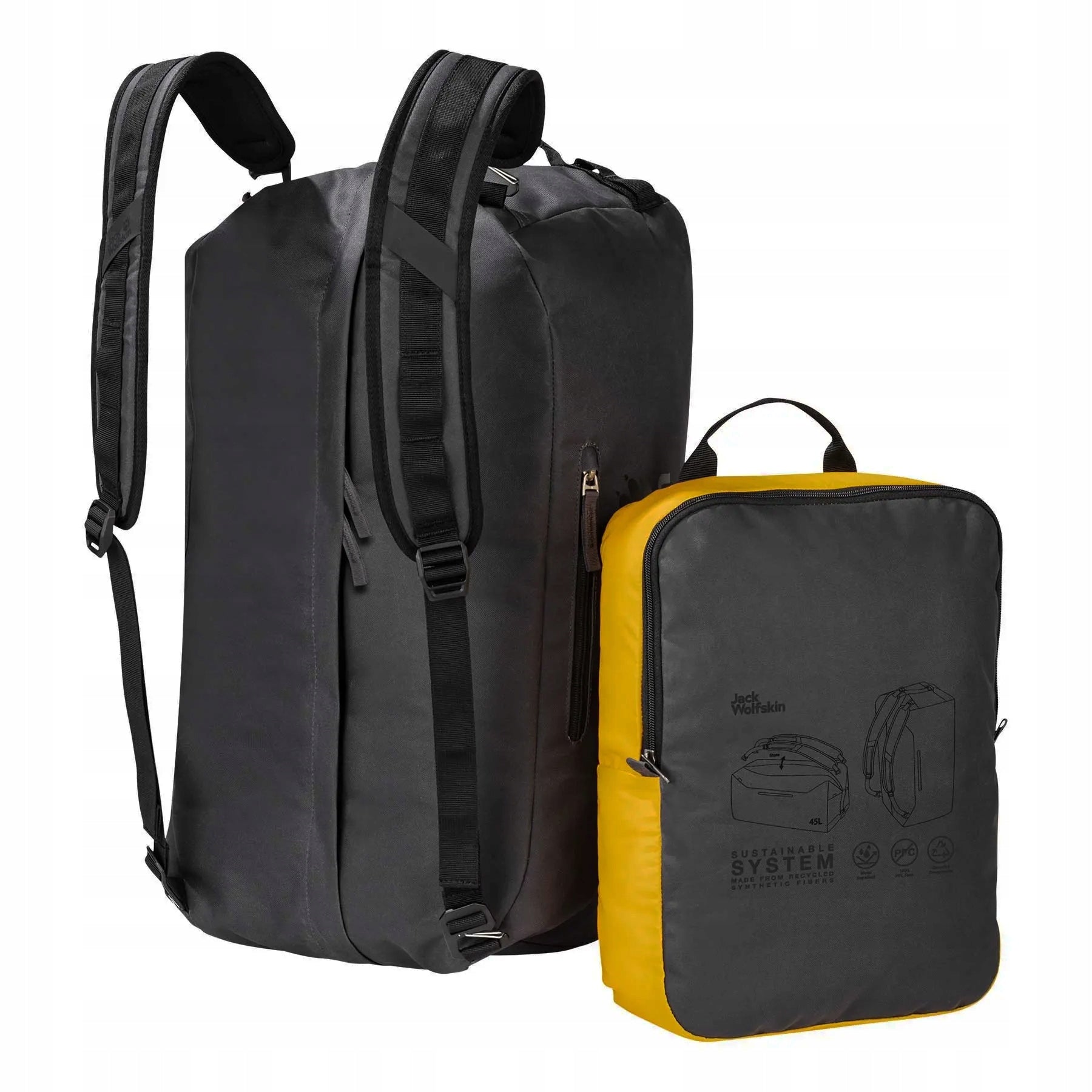 Travel bag sports backpack gym Jack Wolfskin Traveltopia Duffle 45 EAN (GTIN) 4064993494990