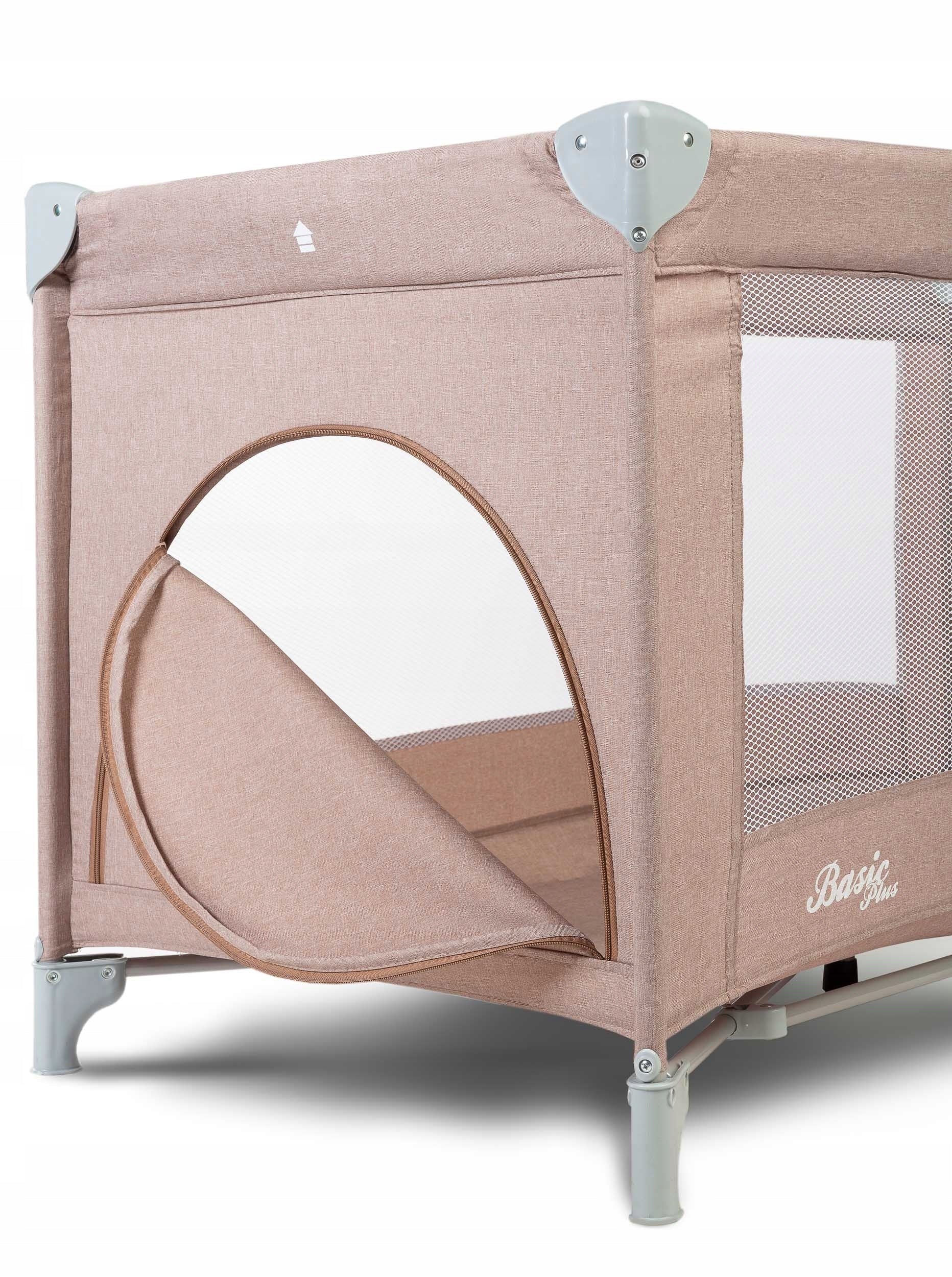 Travel cot Caretero 60 x 120 cm Basic Plus Beige Manufacturer code TERO-3932