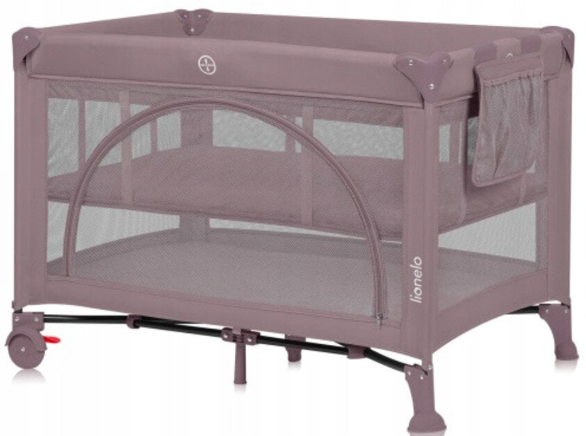 Travel cot LIONELO Laura Pink Brand Lionelo
