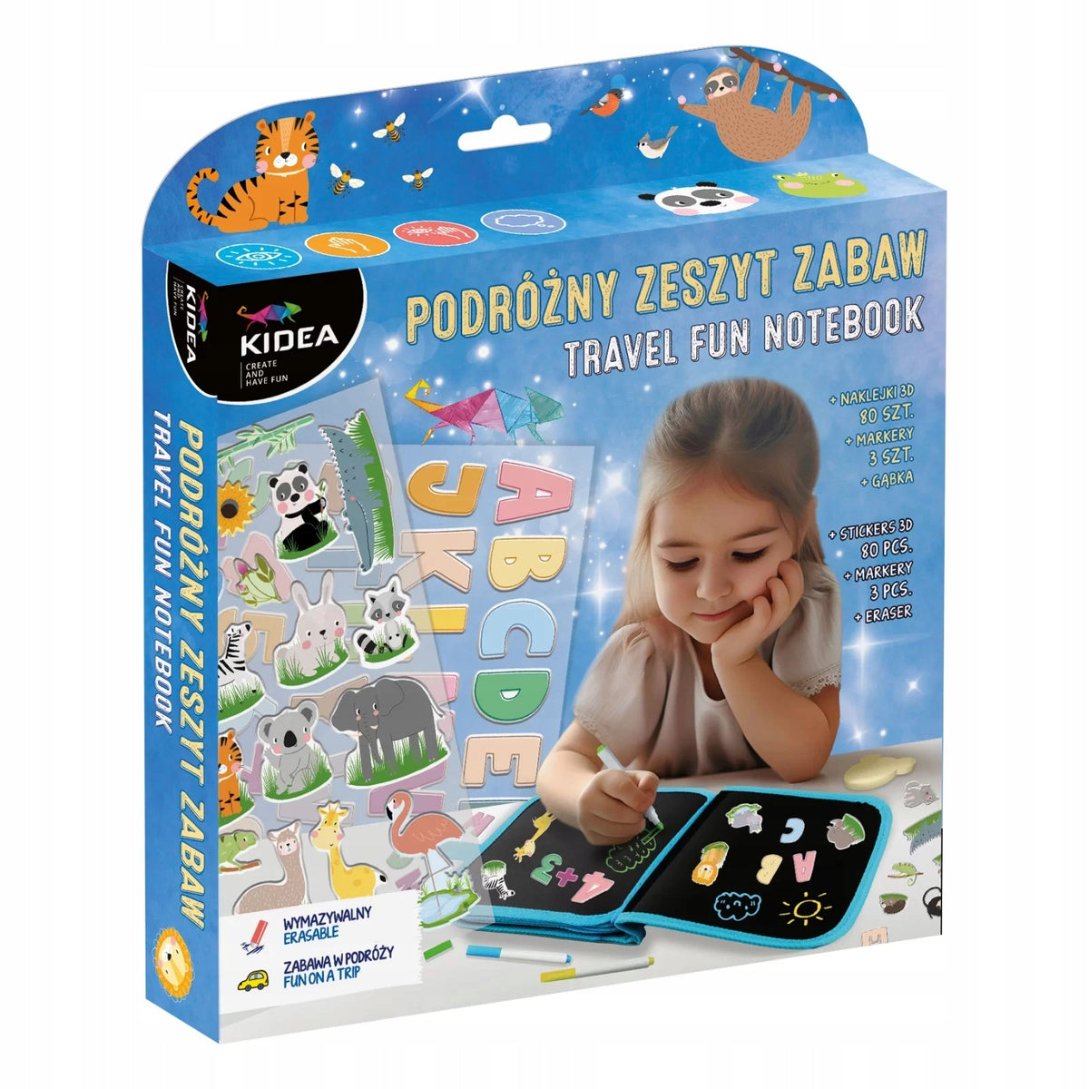 Travel notebook toys Kidea