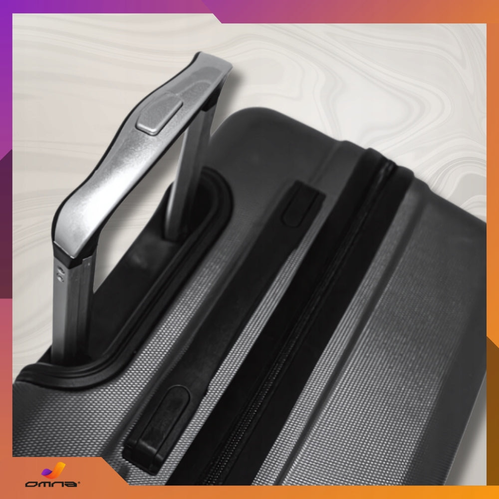 Travel suitcase on wheels medium XL polycarbonate case for children 63L Depth (shorter edge) 27 cm