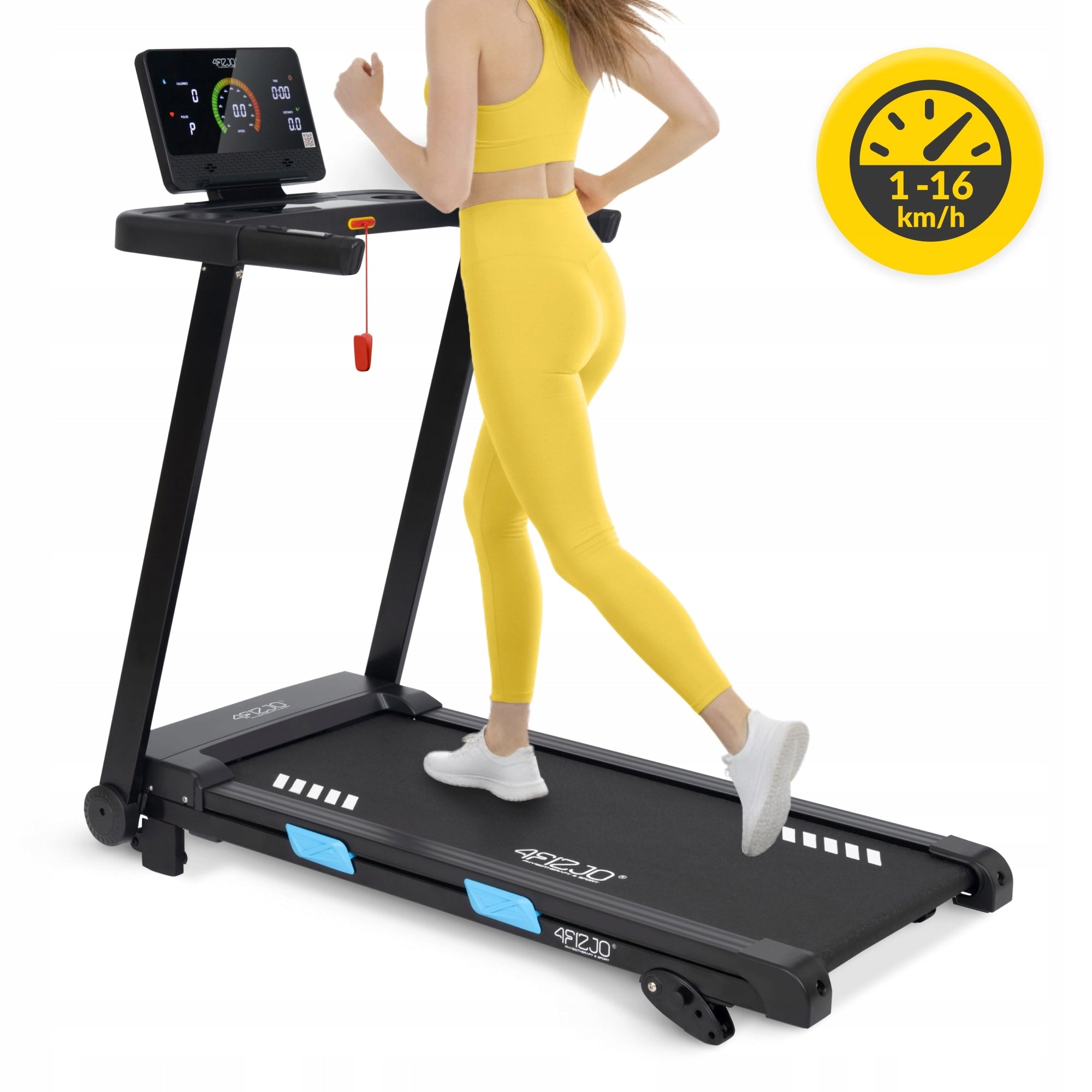 Treadmill Electric Home Training Application Fast up to 16 km/h Packaging status original