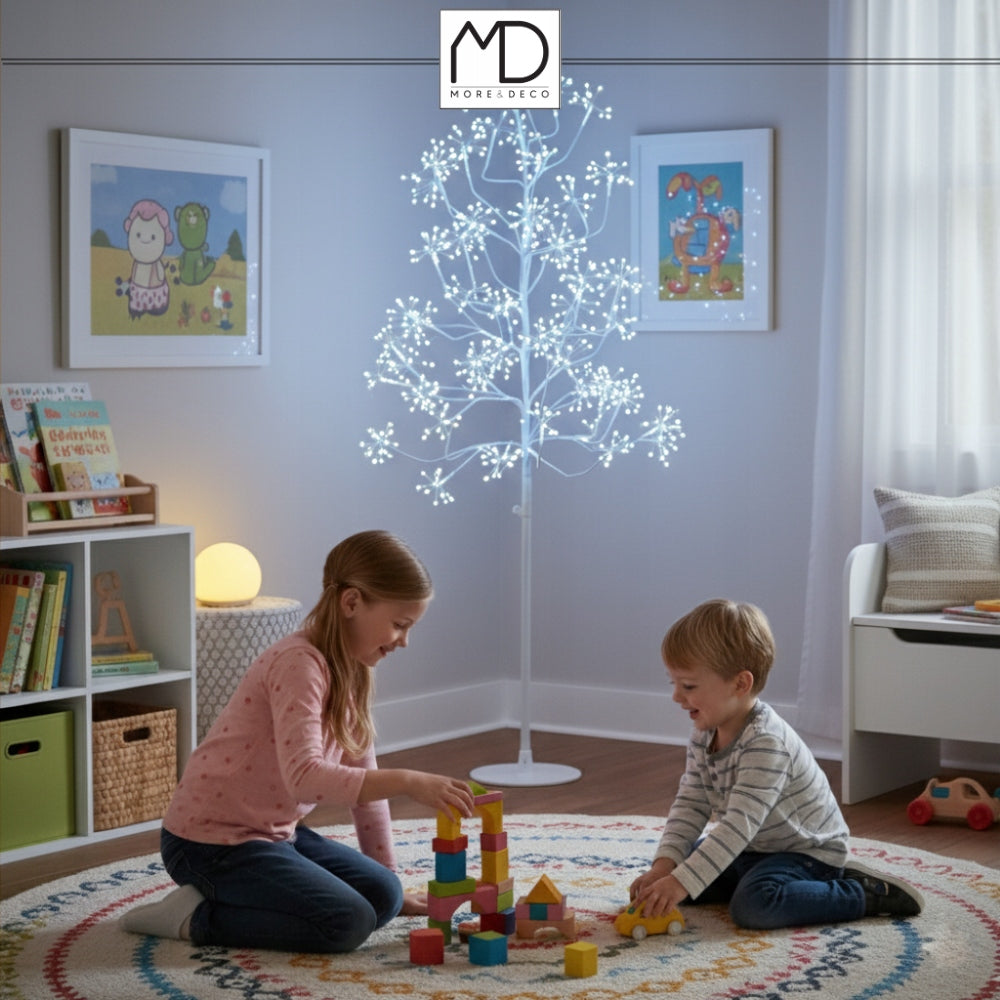 Tree 120 cm 300 LED Christmas tree eco decoration IP44 LEDs cold color Manufacturer code Drzewko świecące biały zimny
