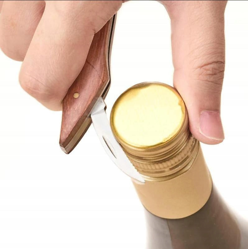 Tribune Elegant Wine Opener Corkscrew Bartending Exotic Wood Packaging status original
