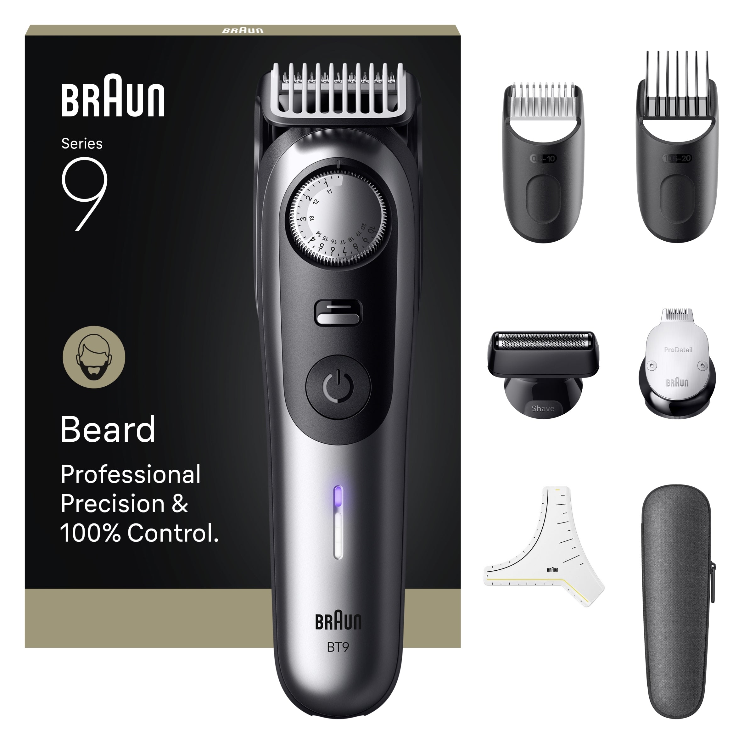 Trimmer Braun Series 9 BT9520 silver Brand Braun