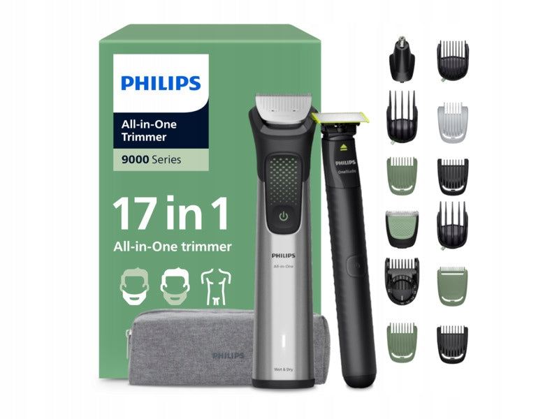 Trimmer PHILIPS Multigroom Series 9000 MG9535/15 Washable yes