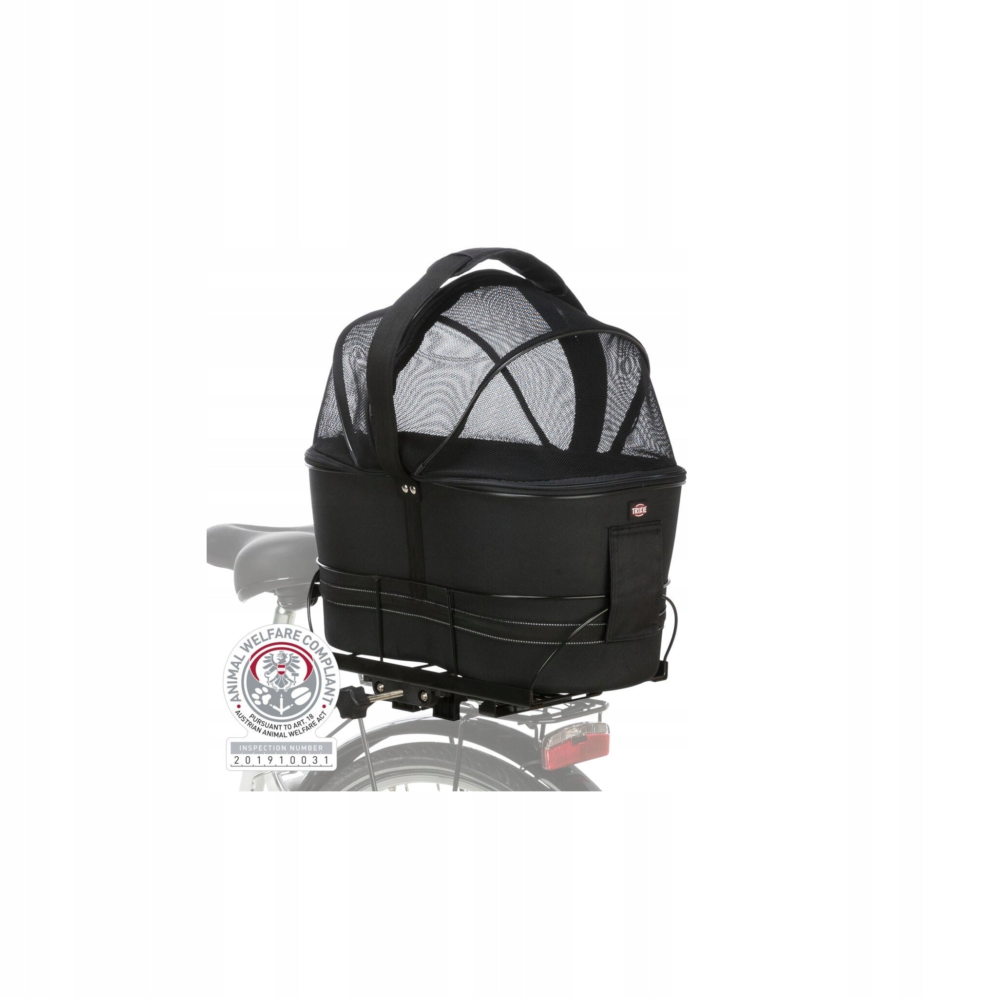 Trixie Friends on Tour Bag Bicycle Basket for Dog up to 8kg 60x29x42cm