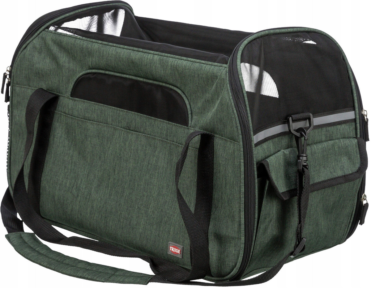 Trixie Madison dog carrier olive green 25x33x50cm