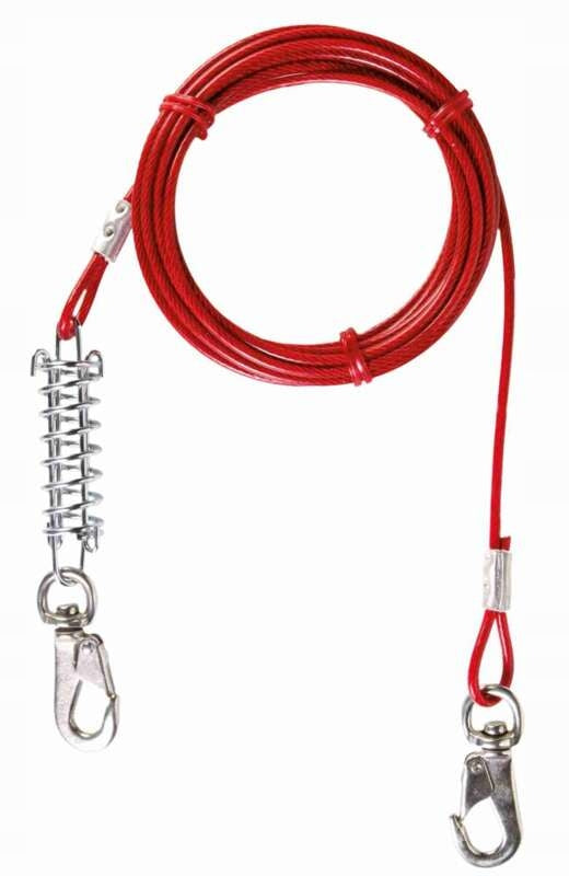 Trixie Steel cable with shock absorber 5m