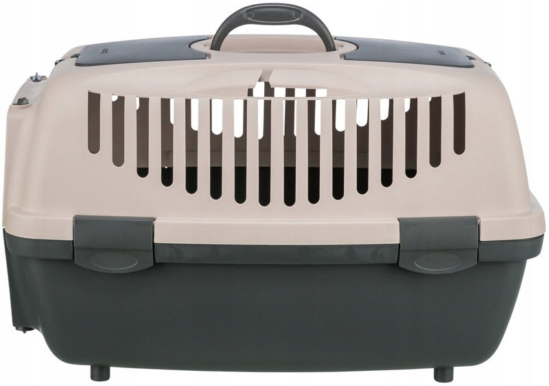 Trixie Transporter Capri 2 for dog dark grey/pink XS-S: 37x34x55cm Manufacturer code 39828