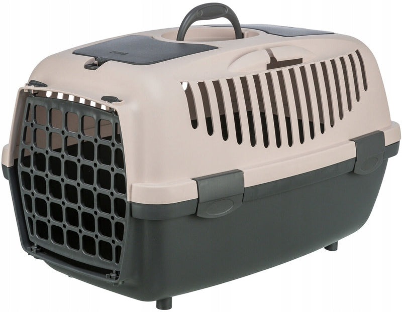 Trixie Transporter Capri 2 for dog dark grey/pink XS-S: 37x34x55cm