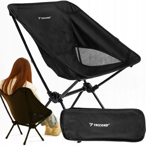Trizand Lightweight Folding Hiking Chair with Cover Packaging status original