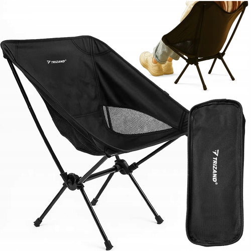 Trizand Lightweight Folding Hiking Chair with Cover