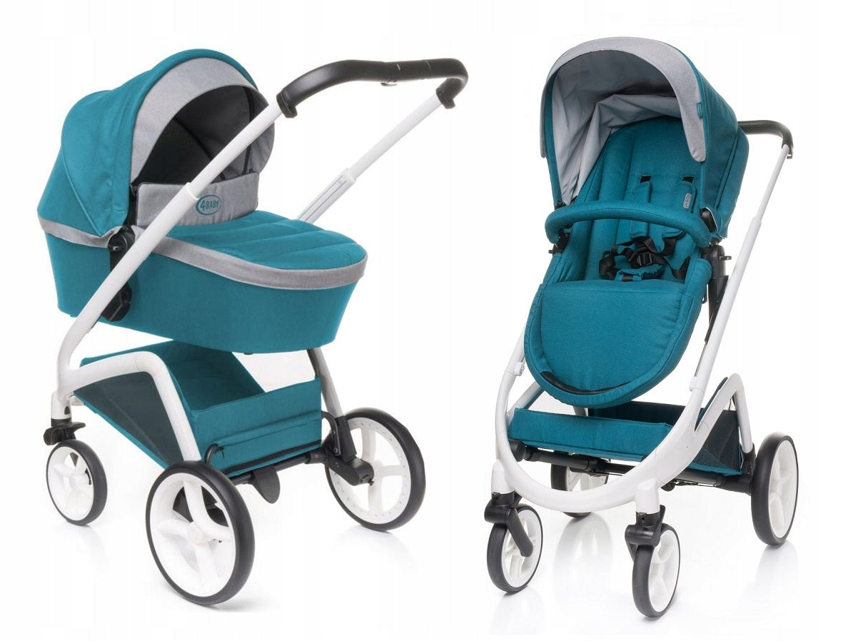 Trolley 2in1 4Baby Cosmo gondola + stroller Dark Turquoise