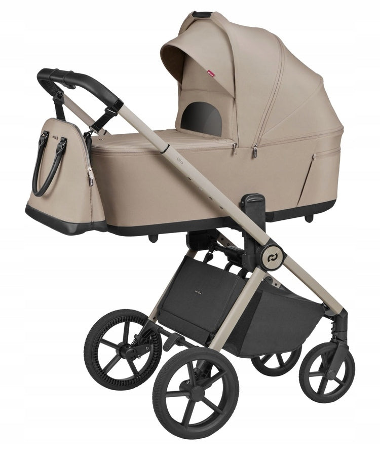 Trolley 2in1 CARRELLO UltraF CRL6557 Vintage Beige Folding Gondola Brand Carrello