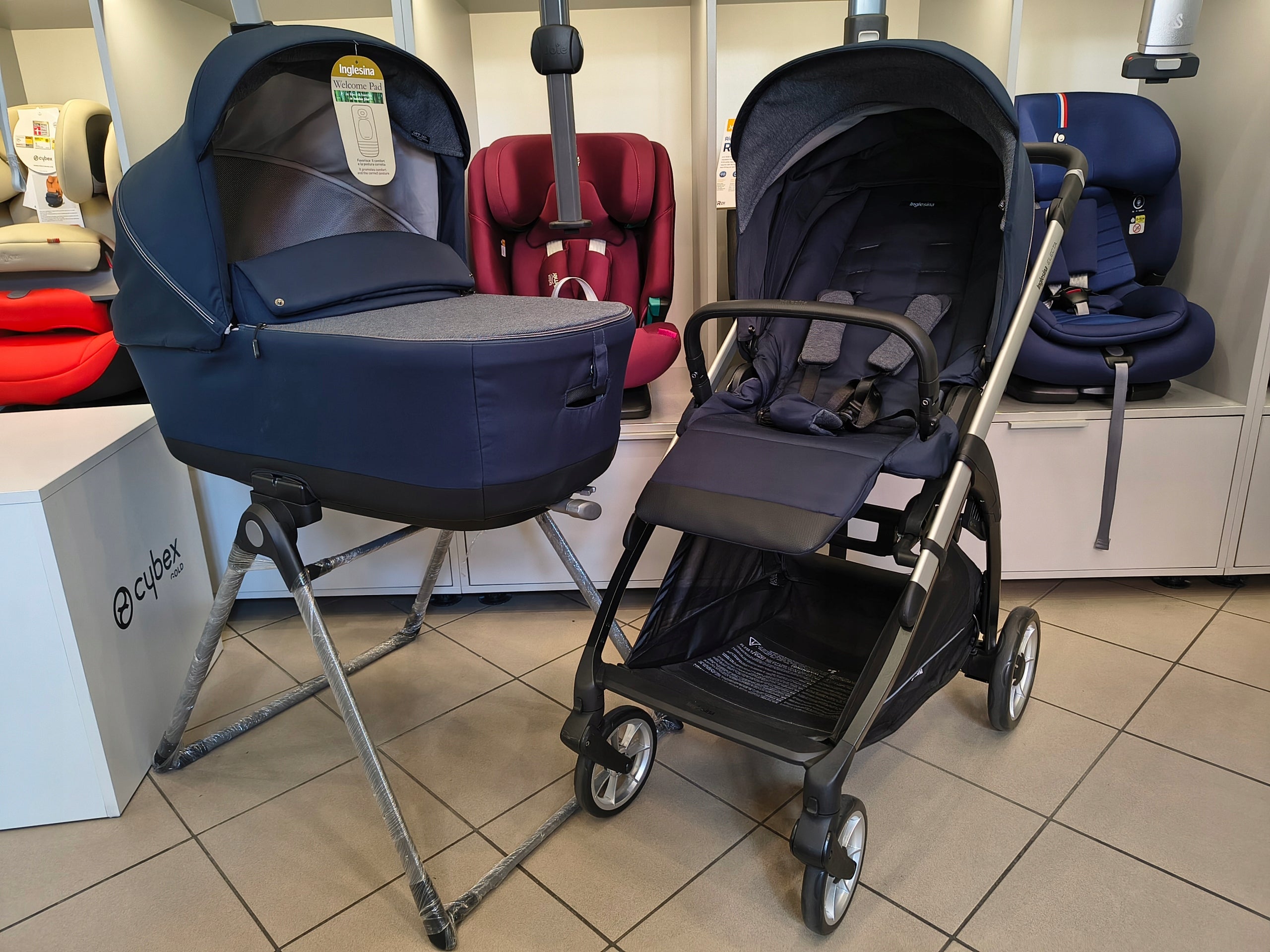 Trolley 2in1 INGLESINA Electa Duo Soho Blue Manufacturer code electa