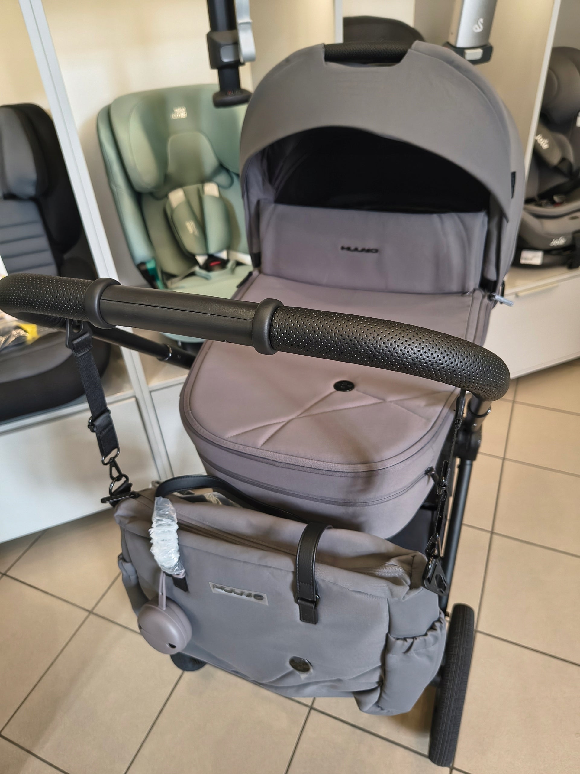 Trolley 2in1 front rear MUUVO ONE Gris Brand Muuvo