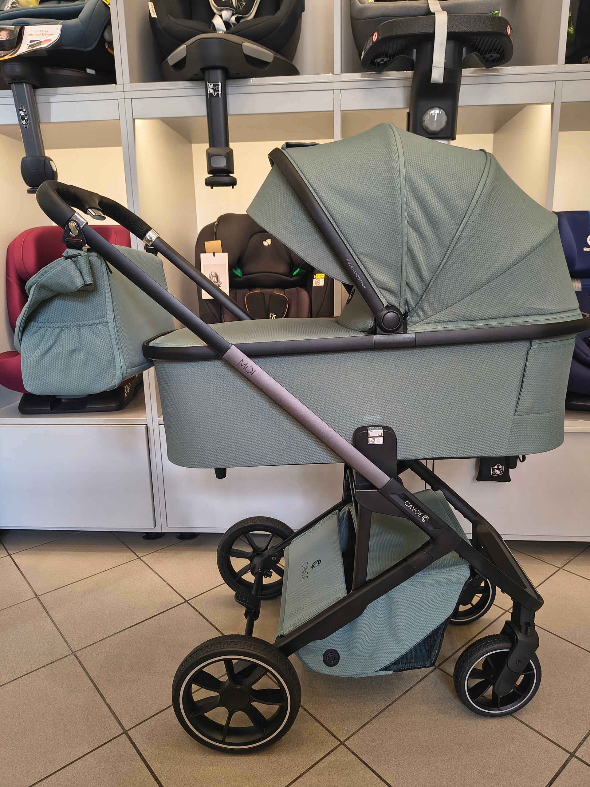 Trolley 2in1front rear CAVOE Moi Boho Green + G EAN (GTIN) 8005475391235