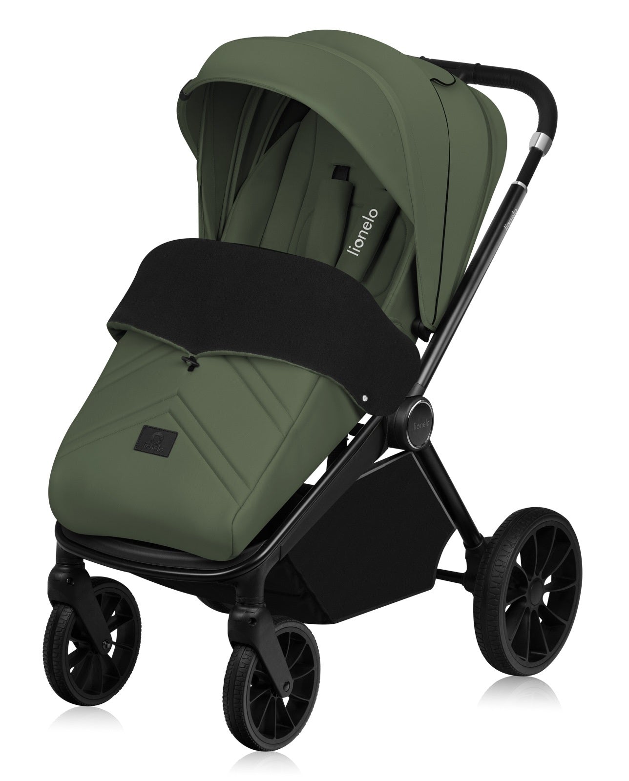 Trolley 3in1 LIONELO MIKA PLUS Green Olive Manufacturer code panoramiczna wentylacja 3D, amortyzacja