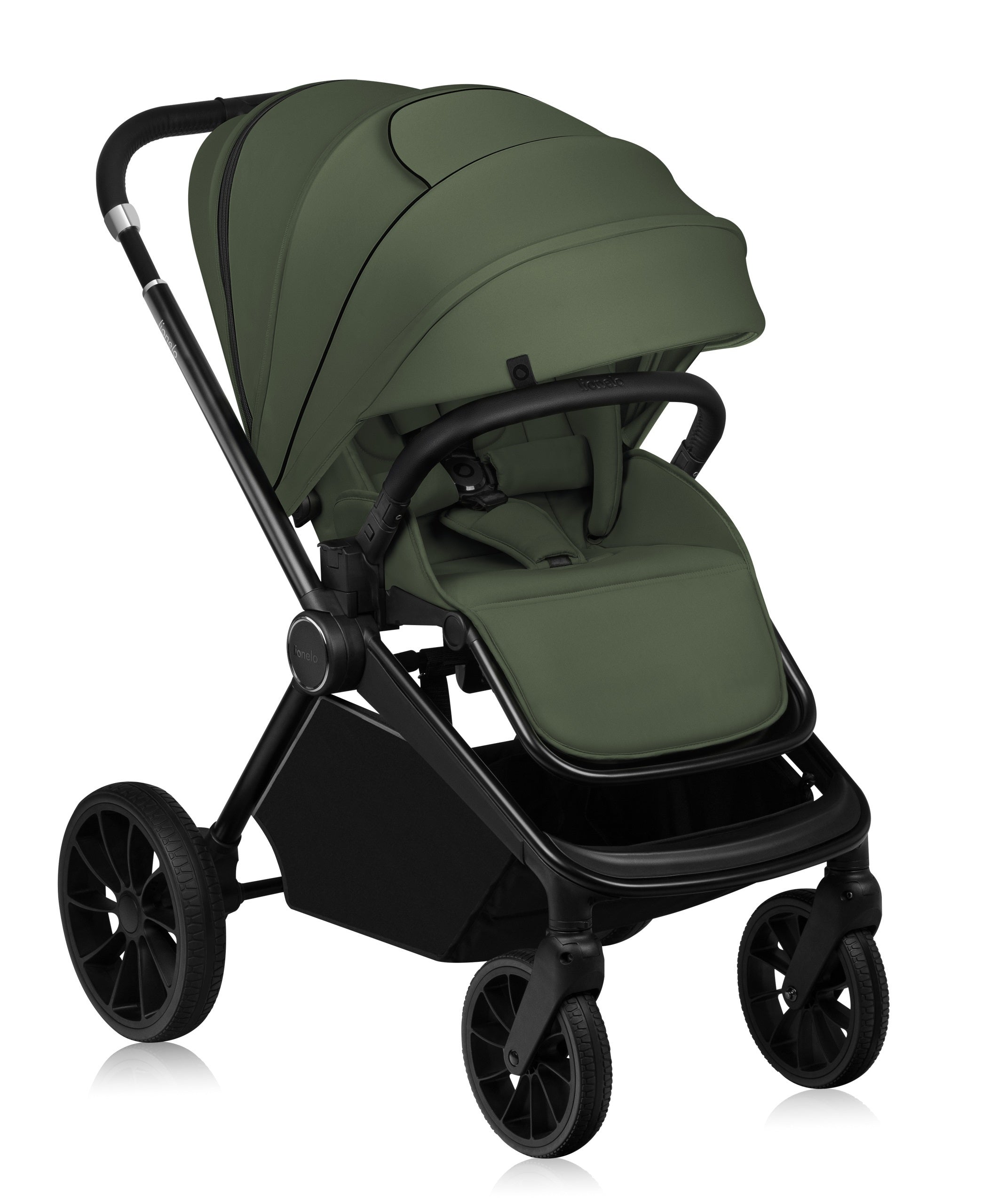 Trolley 3in1 LIONELO MIKA PLUS Green Olive Packaging status original